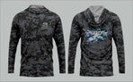 L.T. Marine Pelagic Splash Performance Hooded Long Sleeve Shirts